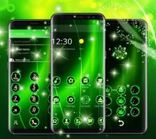 1 Schermata Neon Green Theme for Samsung