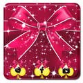 beauty pink bow theme pink wallpaper