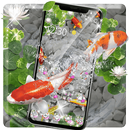 Thérapeutique Lucky Koi Fish Thème de satisfaction APK