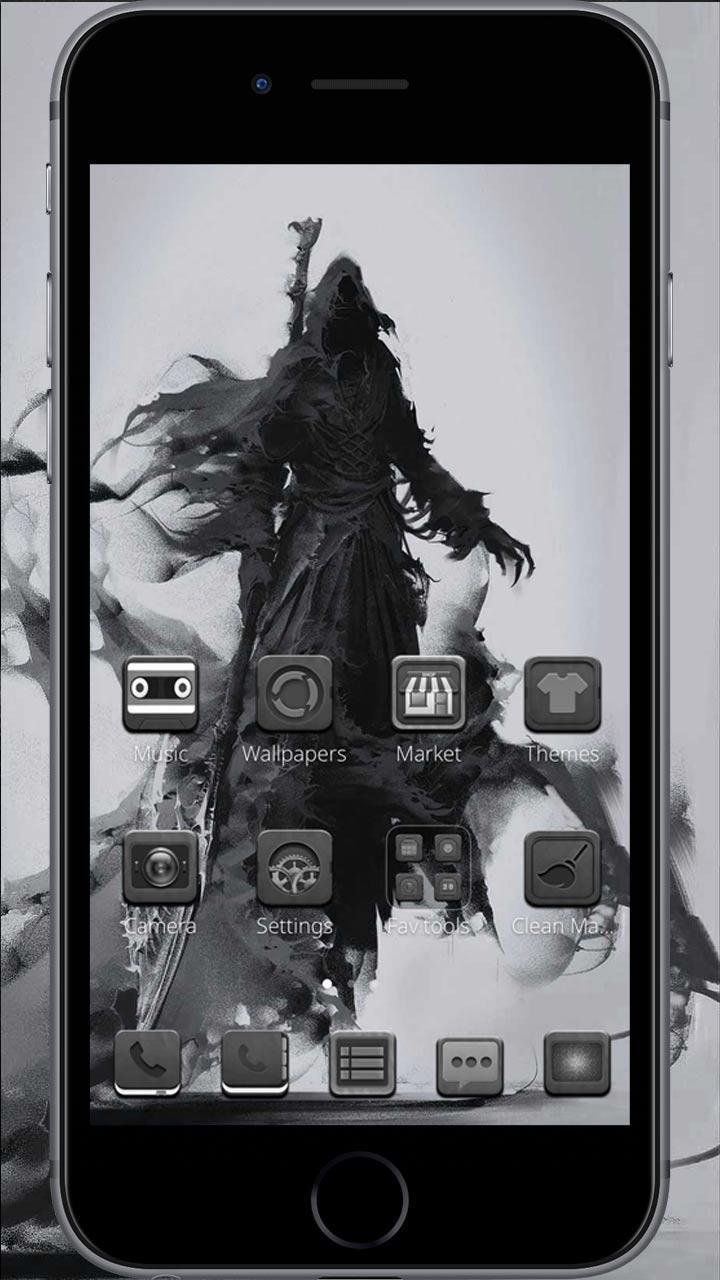 Grim Reaper Theme Cool Skull Theme For Android Apk Download