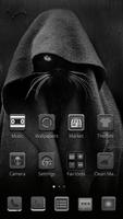 Poster Black cat Ghost cat Matt black themes  ICON