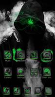 weed theme green theme smoke themes Geeks poster