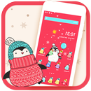 Lovely Penguin Theme aplikacja