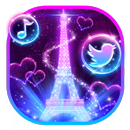 Neon Pairs Eiffel Tower Theme ✨ APK