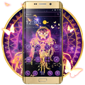 Neon Butterfly Dream Catcher Theme