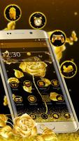 Golden Rose Launcher Theme Plakat