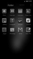 Black and white wallpaper theme orangutan theme Screenshot 1