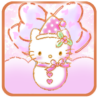 Kitty Romantic Christmas Theme أيقونة