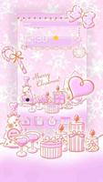 Kitty Romantic Christmas Theme الملصق