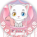 Special Blue Eye White Cat Theme APK