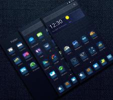 Blue Jeans Pocket Fabric Theme ảnh chụp màn hình 3