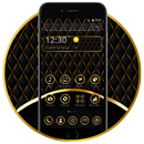 Luxury Black Leather Theme-APK