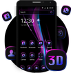 3d tidy business purple black shiny theme