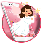 White Angel Fairy Theme icon