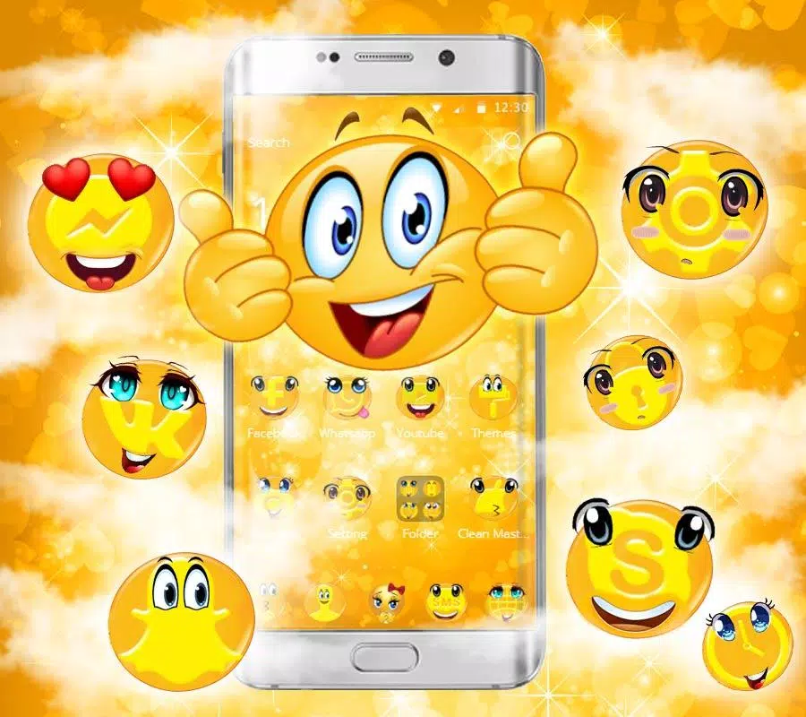 Cute Emoji Smileys Theme APK pour Android Télécharger