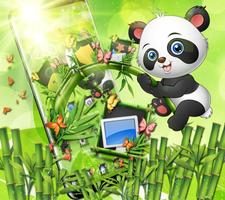 Cute Panda Ekran Görüntüsü 1