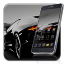 Black sports car theme APK