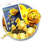 Golden Jeans Romantic Rose Theme ikona