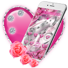 Crimson Hearts Diamond Theme simgesi