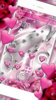 Crimson Hearts Diamond Theme تصوير الشاشة 2