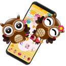 Cute Couple Owl Theme Love Wallpaper APK