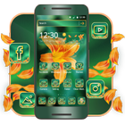 Elegant Flower Theme for Huawei P8 P10 & Samsung icône