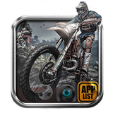 Motocross theme wallpaper icône