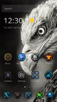 Eagle theme matte wallpaper پوسٹر