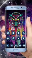 Colorful Glitter Feather Magic Dreamcatcher Theme screenshot 2