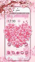 Poster Delicate sakura Blossom Theme