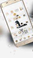 A white zen high-end fashion phone theme capture d'écran 3