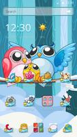 Tema Pink Owl yang imut adalah Them poster