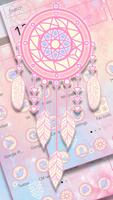 Pastel rosa Dream Catcher Theme é imagem de tela 3