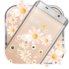 A flower sea mobile phone theme آئیکن