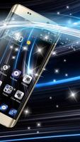 A blue tone of high-end business phone theme تصوير الشاشة 2