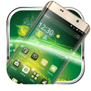 一款绿色植物的高端商务手机主题 APK