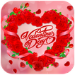 ”Valentine Love Rose Heart Theme