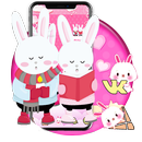Sweet Rabbit Theme APK