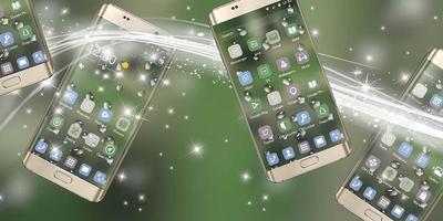 The drizzle of the mobile phone theme постер