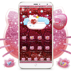 Icona Ruby Diamond Bubble Bowknot Kitty Theme