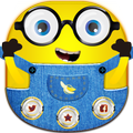 Yellow Mini Friend Cartoon Theme