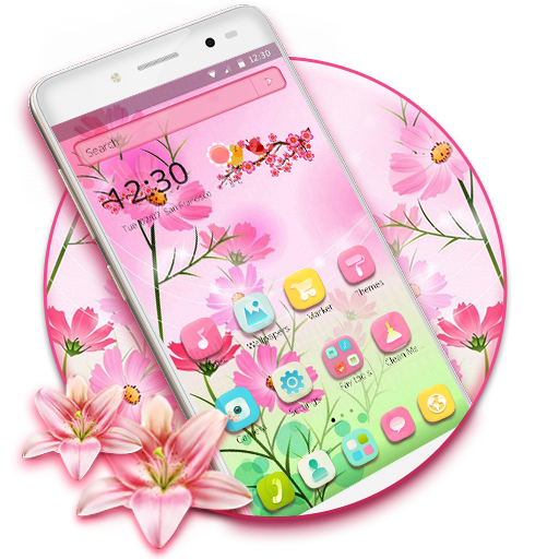 Sunlit Flowery Day Theme