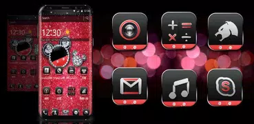 Tema do Dia dos Namorados Diamond Mickey Minnie