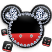 Diamant Mickey Minnie Valentinstag Thema