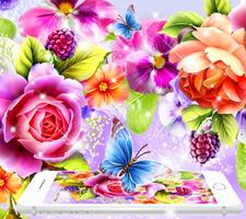 Rose Love Day Theme Wallpaper اسکرین شاٹ 3