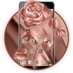 Rose Gold Rosette Theme