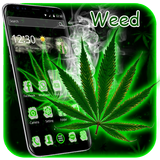 (FREE)Weed Rasta Smoke Theme icône