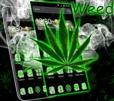 (FREE)Weed Rasta Smoke Theme captura de pantalla 3