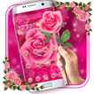 Tema di amore rosa rosa