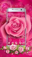 Pink Rose Love Theme ảnh chụp màn hình 1